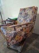 Vintage floral chair