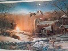 Terry Redlin "The Sharing Season II" 24 1/2"×17"