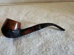 VTG Jobey Pipe #995, Partially Rusticated Estate Pipe