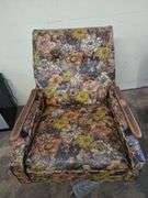Vintage floral chair
