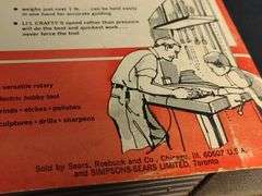 Sears Lil Crafty Hobby Tool
