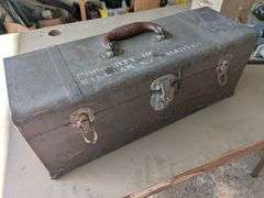 Steel Toolbox Fold out with content 19"