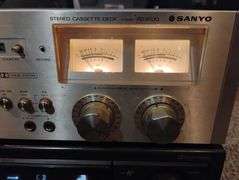 vintage sanyo RD5030 and technics sa-ex700 all tested fine