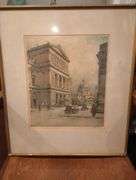 Signed print by Eiderberger 18 1/2"×22"