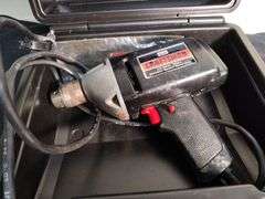 Craftsman tool case and Craftsman 3/8 in drill