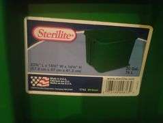 2 Storage totes with latching lids