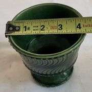 McCoy Green Swirl Pot
