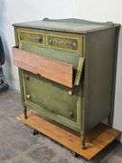 Vintage Handpainted Dresser