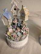Bird cage and bird house music boxes