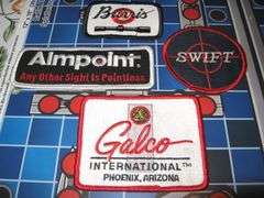 SCOPE COMPANY PATCHES-GUN RELATED