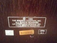 Bombay cabinet 29"×16"×32"