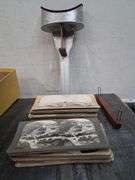 Perfecscope viewer and multiple antique view cards. 2b