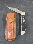 Imperial Frontier Folding Knife & Sheath. 6B