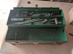 Steel Toolbox Fold out with content 19"