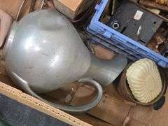 (Box Full of) Misc. Vintage Kitchen Collectibles, Hinges & more. 11B