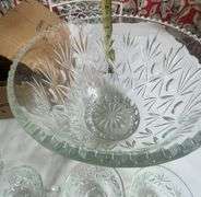 Vintage Punch Bowl w/15 matching cups