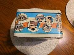 Vintage Funtastic World of Hanna Barbera Lunchbox with Thermos 1977  Metal RARE