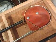 Ice skimmer and slotted ladle in case