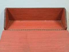 Red Lift-Top Podium