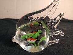 2 Fish paperweights