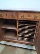 Locking Sideboard with shelving