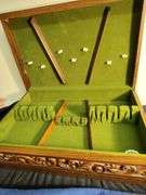1847 Roger Bros. King Frederick silverware with case