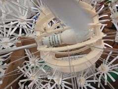 Maskros dandelion chandelier