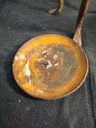 Cast iron candle holder top needs to be reattached
