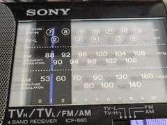 Sony ICF-860 4 band receiver
