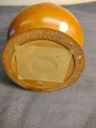 Carved wood bank