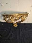 Small shelf, soap dish & tissue box cover