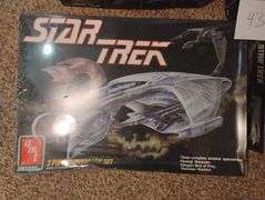 STAR TREK MODELS UNUSED