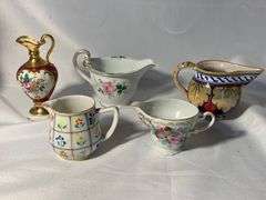 Antique Cream and Sugar