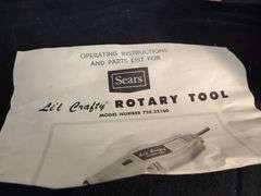 Sears Lil Crafty Hobby Tool