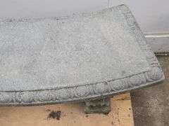 Concrete Garden Bench