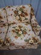 Floral loveseat