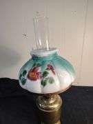 Antique oil lamp