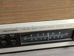 Realistic amp and tuner