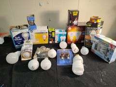 Assorted light bulbs