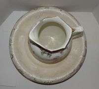 Ceramic Pitcher and Bowl Set