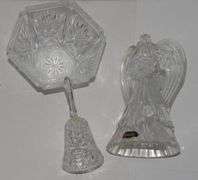 Lead Crystal Decor (Nappy, Bell, Angel Candle Holder, Etc)