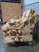 Floral loveseat