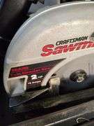Sears Craftsman 7 1/4" circular saw in case