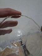 Small pyrex and fire king glass bowls and metal mixing bowls. 3d