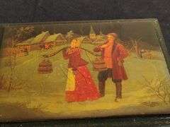 Vintage Laquer jewelry box