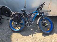 Philodo Dual Motor Electric Bike with Trailer (BIN $1800)