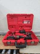 Milwaukee Cordless Tools with Hard Case. 5E
