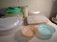 Variety of Tupperware
