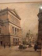Signed print by Eiderberger 18 1/2"×22"