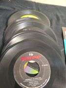 Variety of 45 records
